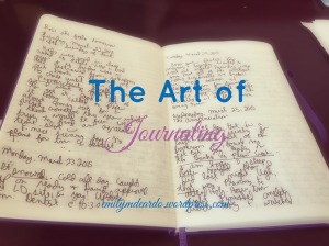 Yes, the ART of journaling--not just the practice of it! Find out more @emily_m_deardo